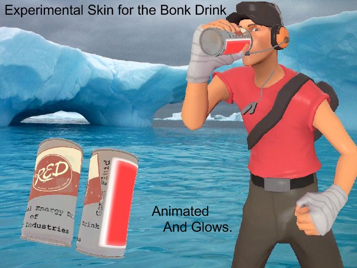Experimental Glowy Drink