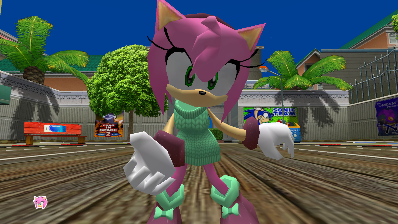 Amy Mint Outfit Sonic Adventure 2 Mods 8212