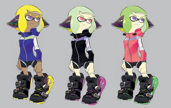 Concept Hero Suits Splatoon 2 Mods