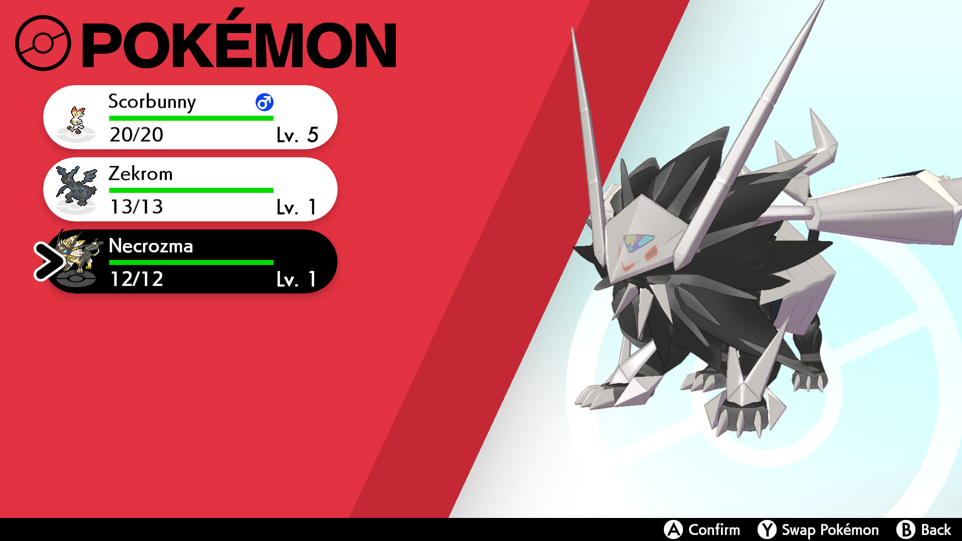 Necrozma from pokemon