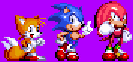 Custom / Edited - Sonic the Hedgehog Customs - Sonic 3 Beta Swinging  Animation 1 (Sonic 3-Style) - The Spriters Resource