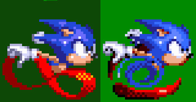 Dark Sonic - Sonic Mania Sprite Animation - Free Transparent PNG