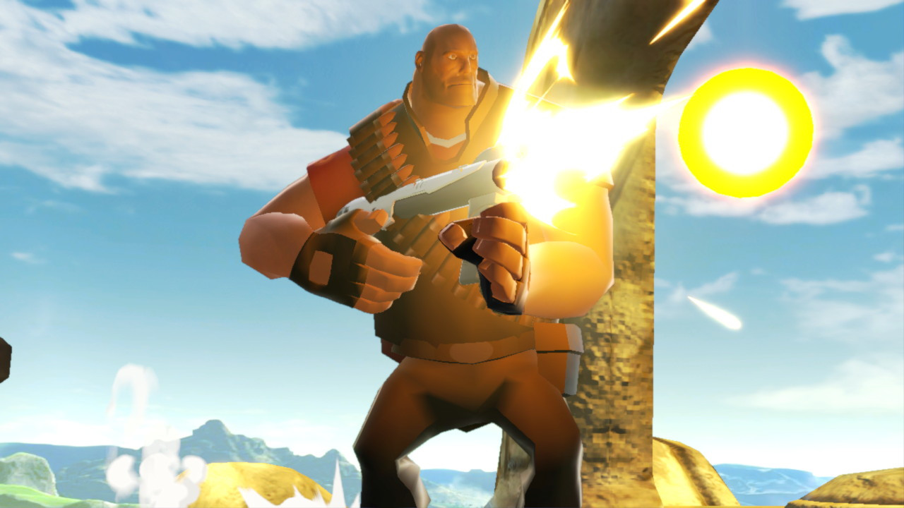 Heavy Weapons Guy (Team Fortress 2) [Super Smash Bros. Ultimate] [Mods]