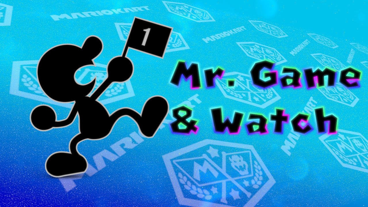 Mr. Game & Watch [Mario Kart 8 Deluxe] [Mods]