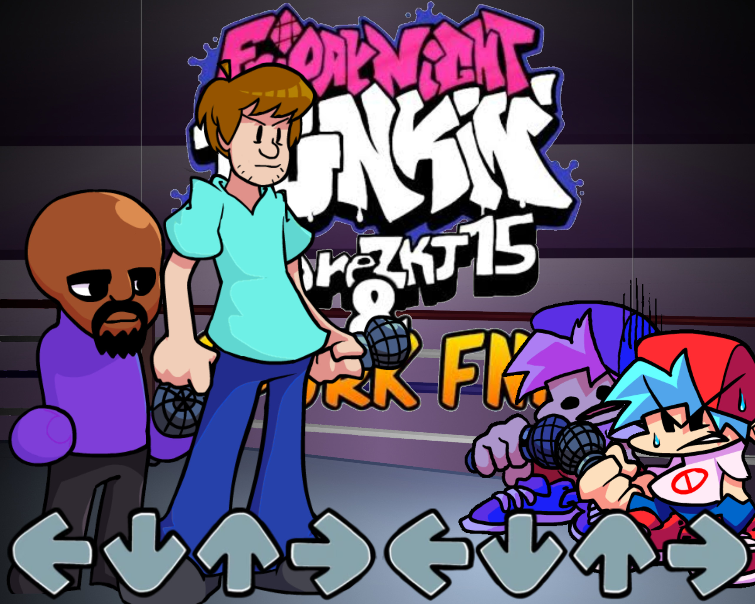 Editor's Ronezkj15 X Editor's Spurk FNF FANMADE [Friday Night Funkin ...