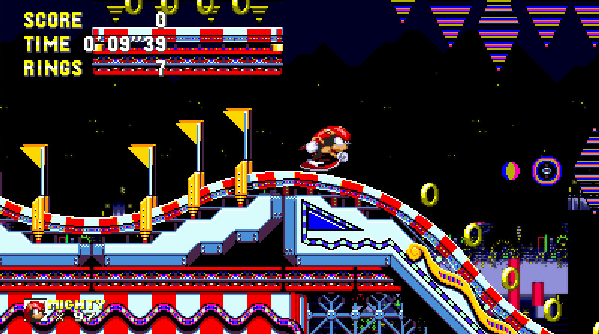Extra Slot Mighty in Sonic 3 A.I.R (v5.15 Update) ✪ Full Game Playthrough  (1080p/60fps) 
