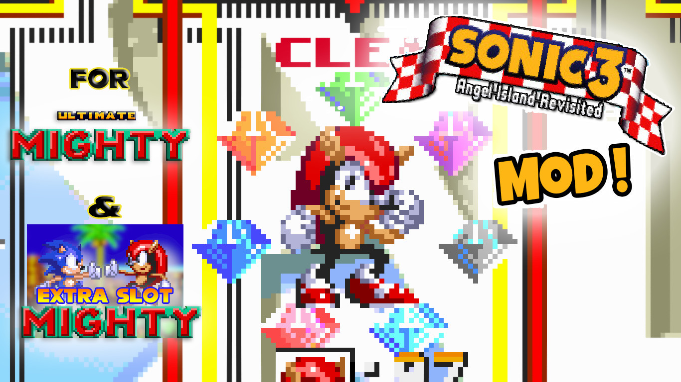 Extra Slot Mighty in Sonic 3 A.I.R (v5.15 Update) ✪ Full Game Playthrough  (1080p/60fps) 