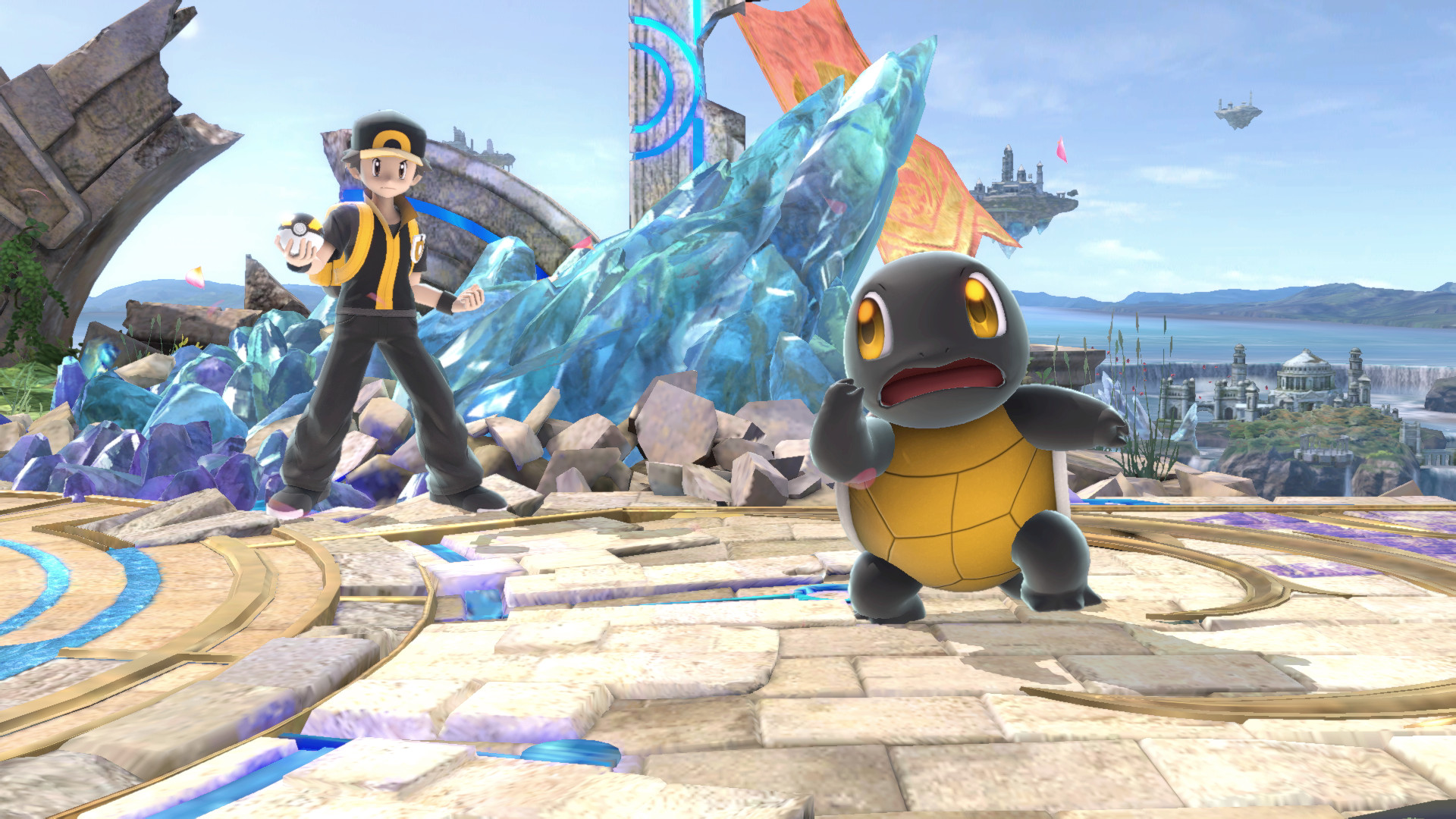 Black and Blue Pokemon Trainer [Super Smash Bros. Ultimate] [Mods]