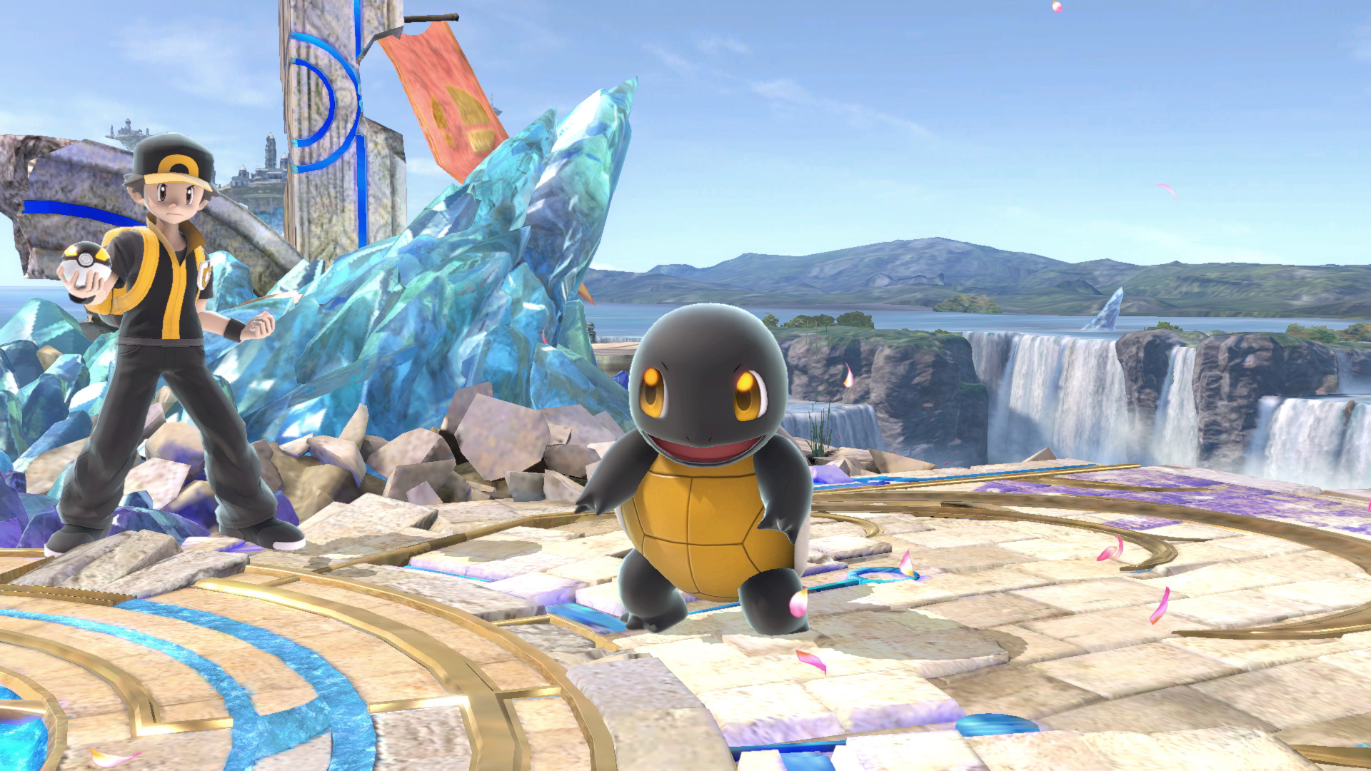 Black and Blue Pokemon Trainer [Super Smash Bros. Ultimate] [Mods]