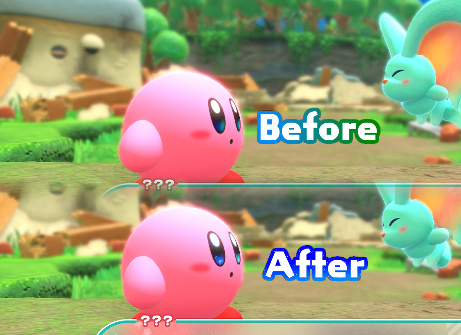 Remove hover height limit + stronger inhale [Kirby and the Forgotten Land]  [Mods]