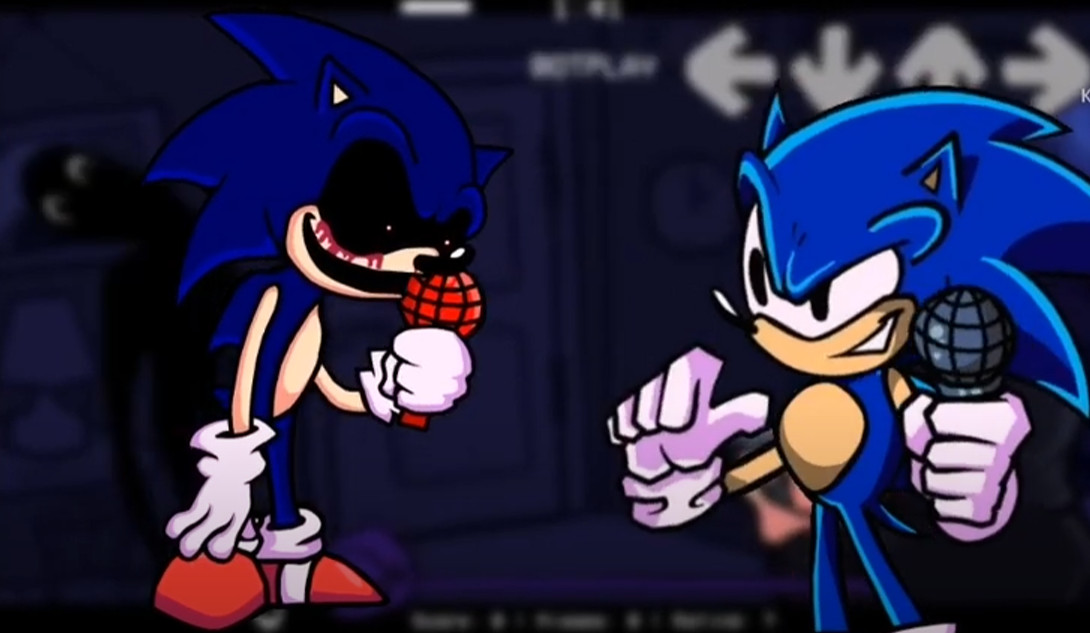 Sonic and Sonic.exe Sing Encounter [Friday Night Funkin'] [Mods]