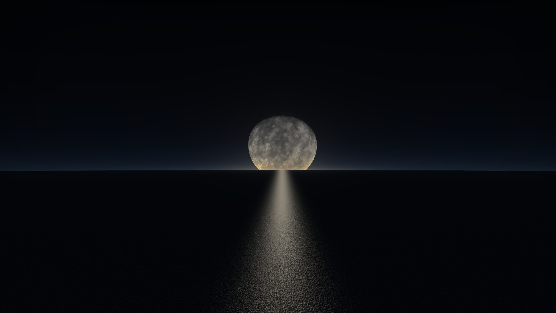 MoonWaterHorizon skybox pack