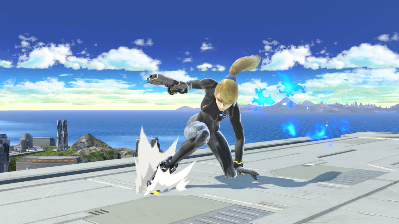 Darker/Smash 4 Zero Suit Samus Alt [Super Smash Bros. Ultimate] [Mods]