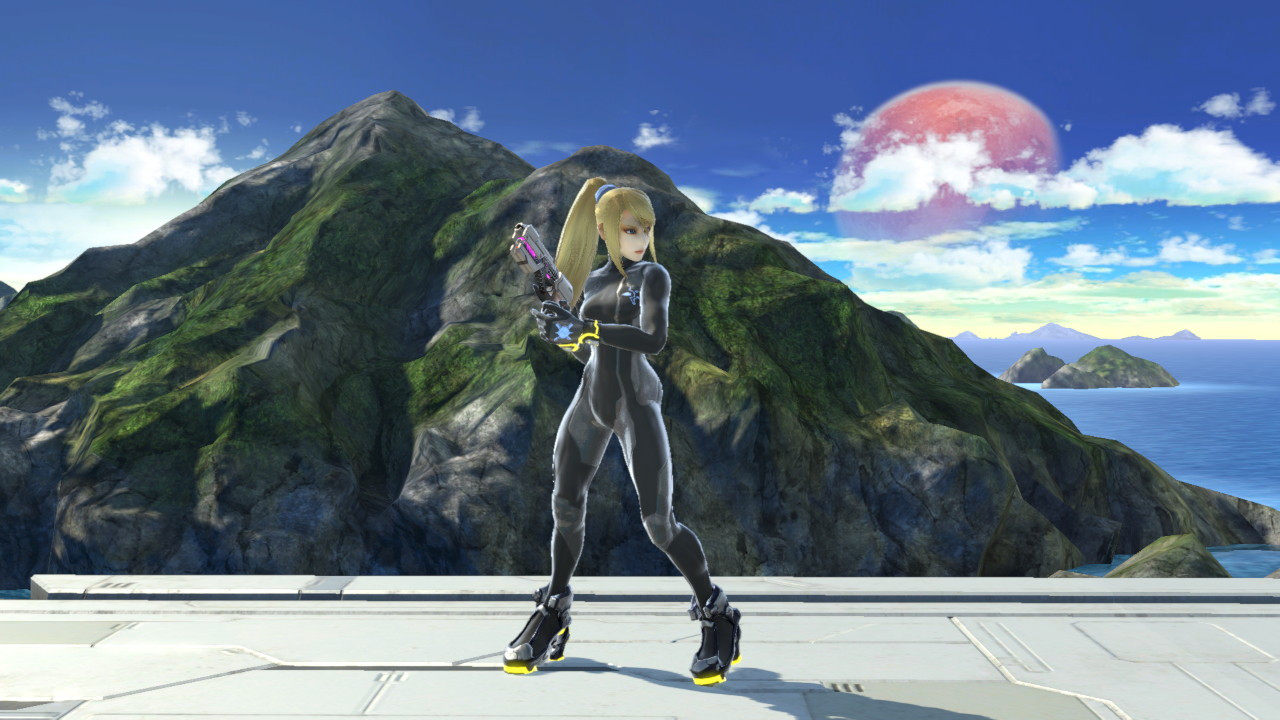 Darker/Smash 4 Zero Suit Samus Alt Mod for Super Smash Bros. Ultimate