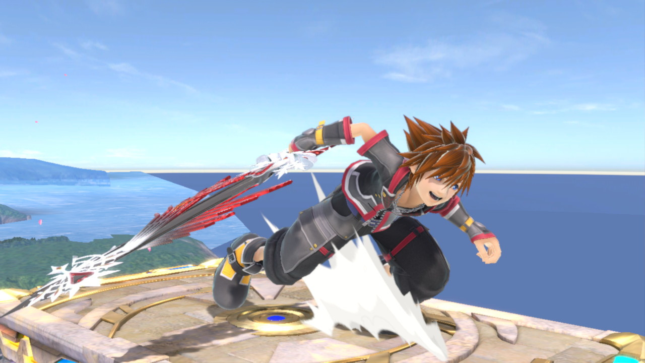 KH2 + KH3 Hair with Ultima Weapons [Super Smash Bros. Ultimate] [Mods]