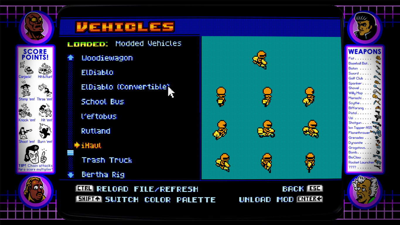 Radikal Bikers Prototype Gameboy Color Biker Mod for Retro
