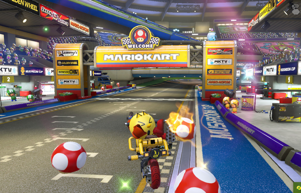 Pac-man (mk8 Mod Port) [mario Kart 8 Deluxe] [mods]