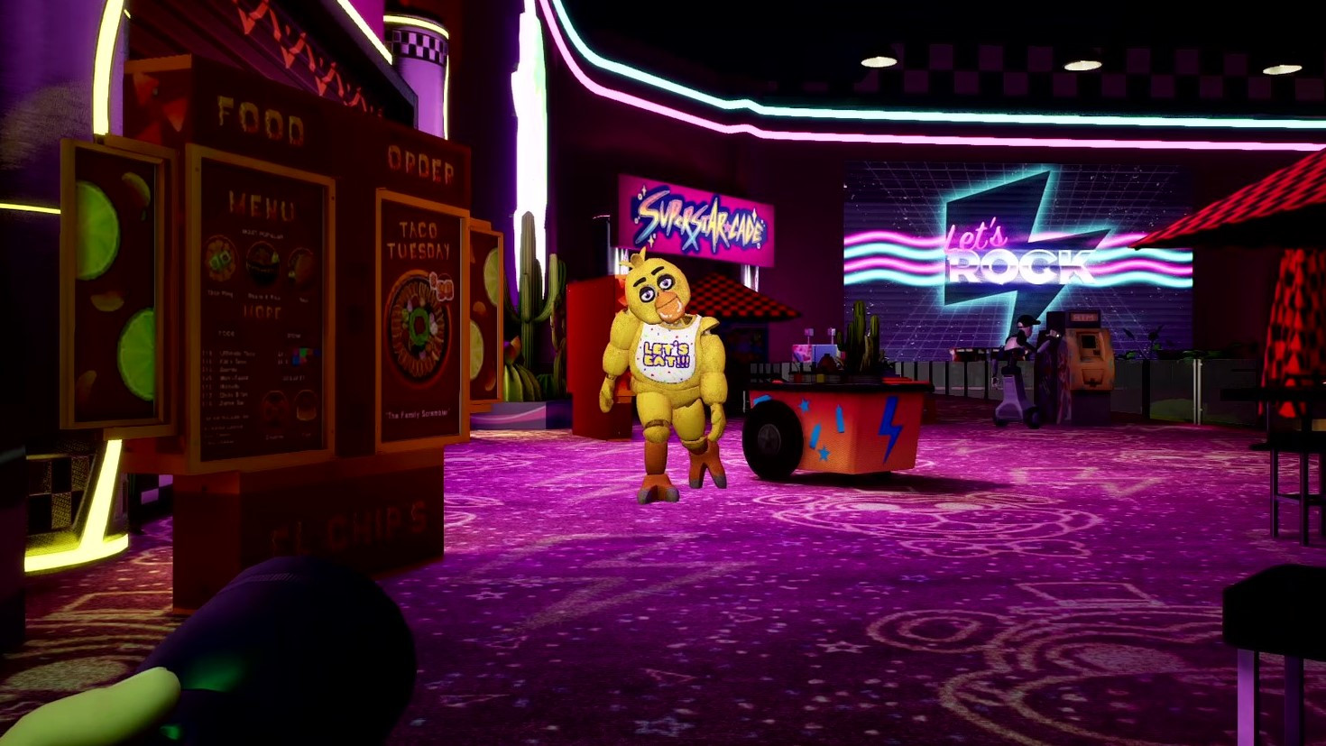 Withered Chica over Ruined Chica [Five Nights at Freddy's Security Breach]  [Mods]