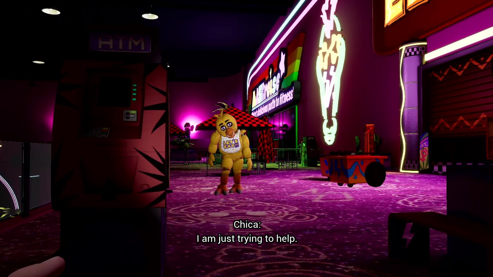 Chica Over Glamrock Chica [Five Nights At Freddy's Security Breach] [Mods]