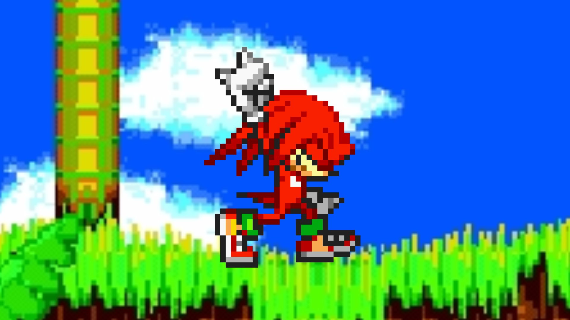 advance knuckles in sonic 3 air