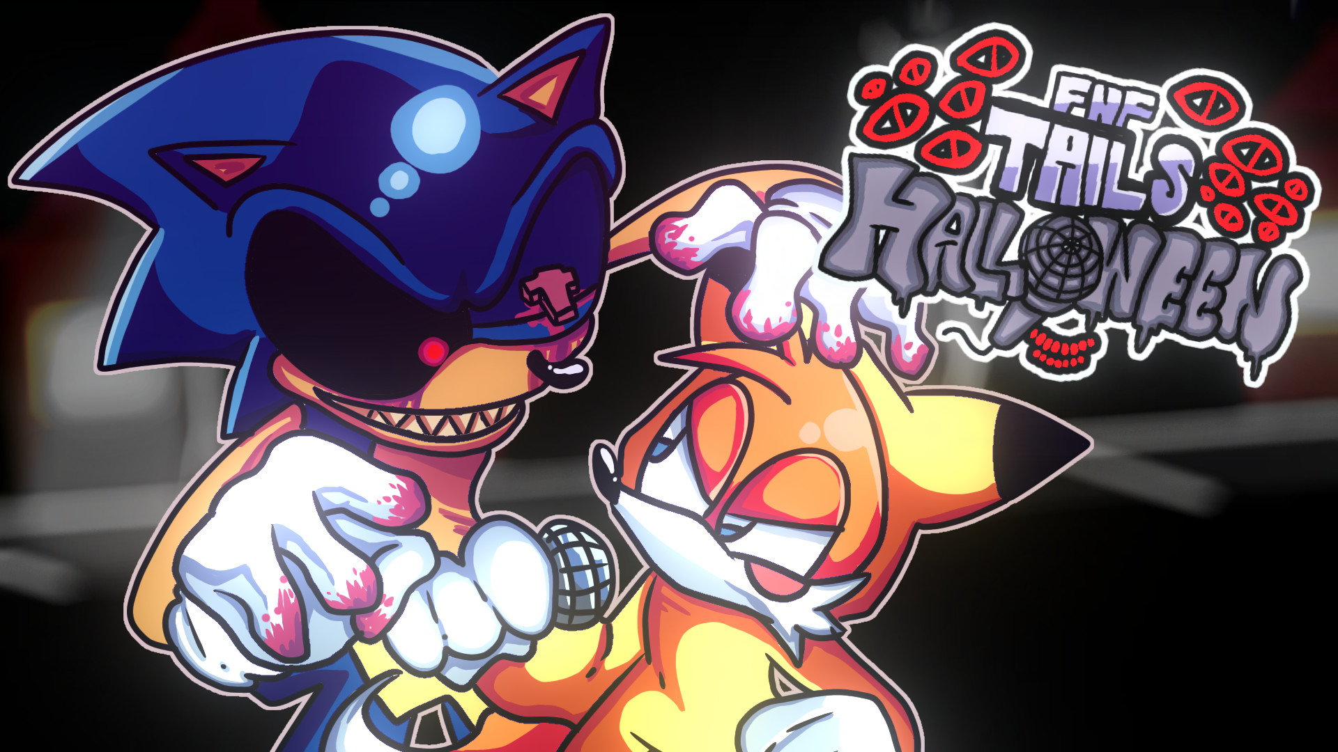 Tails Exe Fnf Vs Sonic Exe Sticker