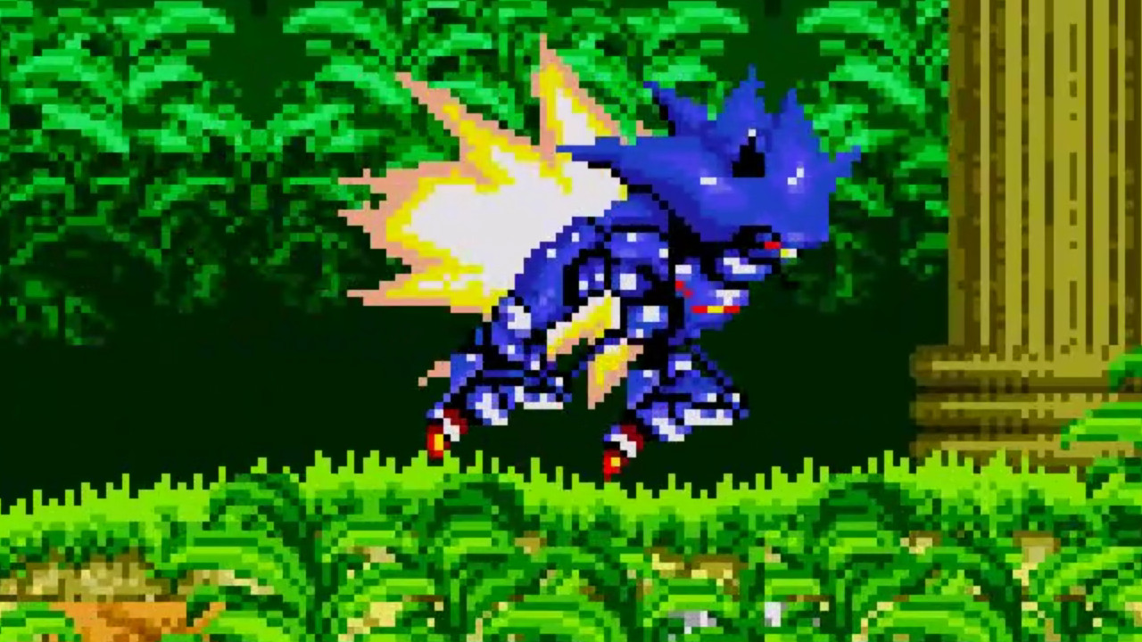 Super Mecha Sonic - Sonic Retro