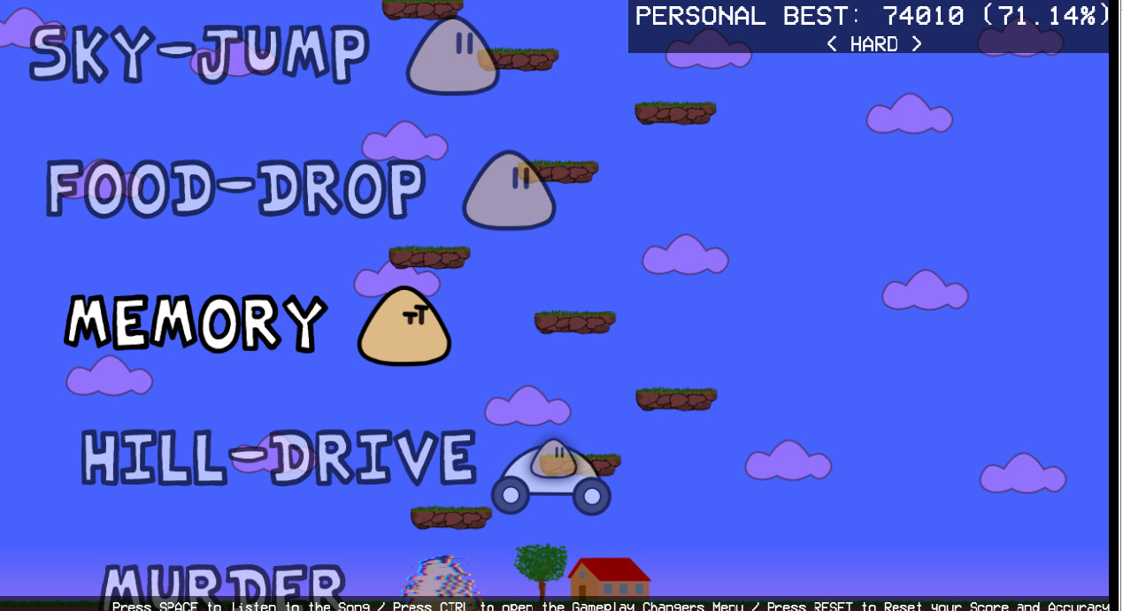 Pou vs Pou - Sky Jump 