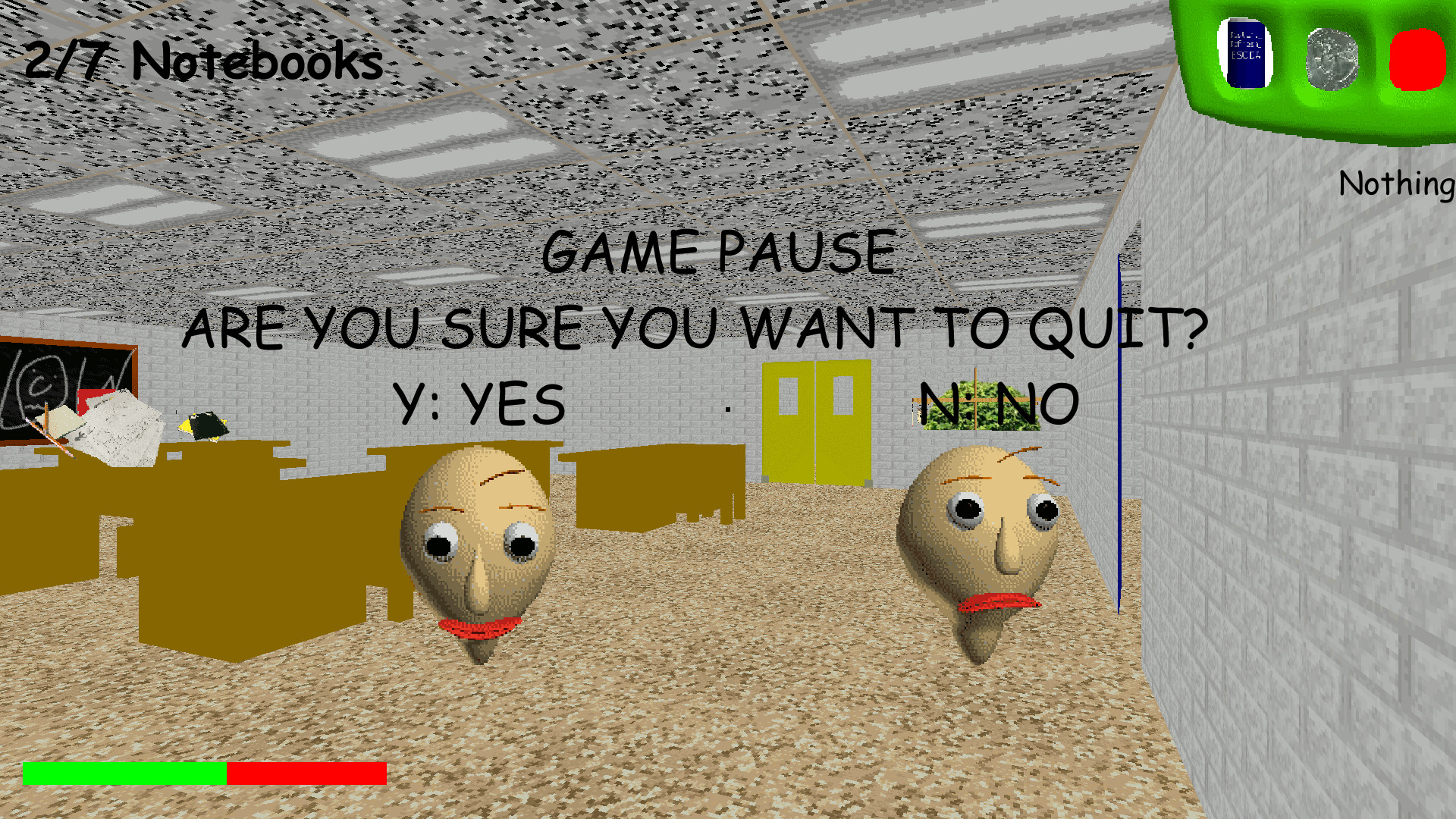 Baldi's Basics But It Has 2nd Floor [baldi's Basics] [mods]