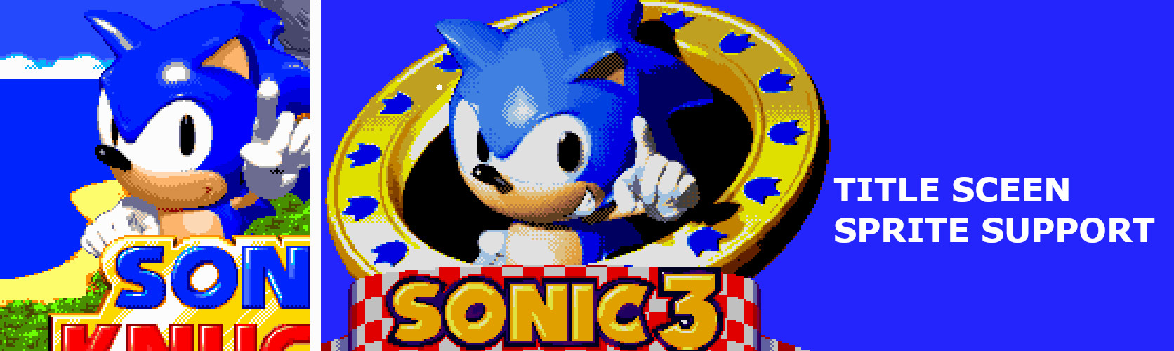 sonic heroes title screen [Sonic 3 A.I.R.] [Mods]