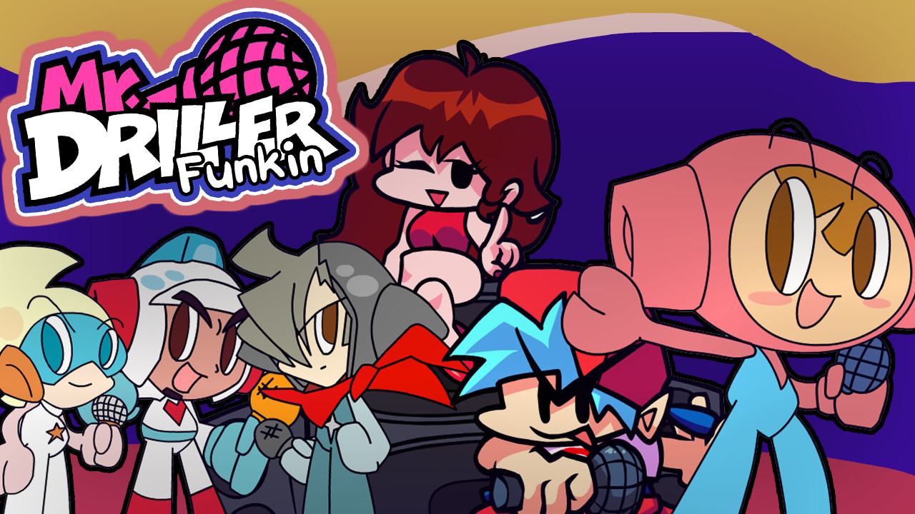 Mr. Driller Funkin (FNF Vs. Mr. Driller) Mod for Friday Night Funkin ...