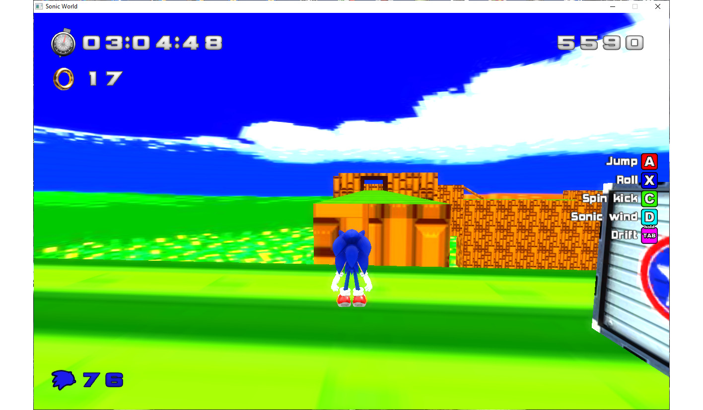 Classic Green Hill [Sonic World] [Mods]