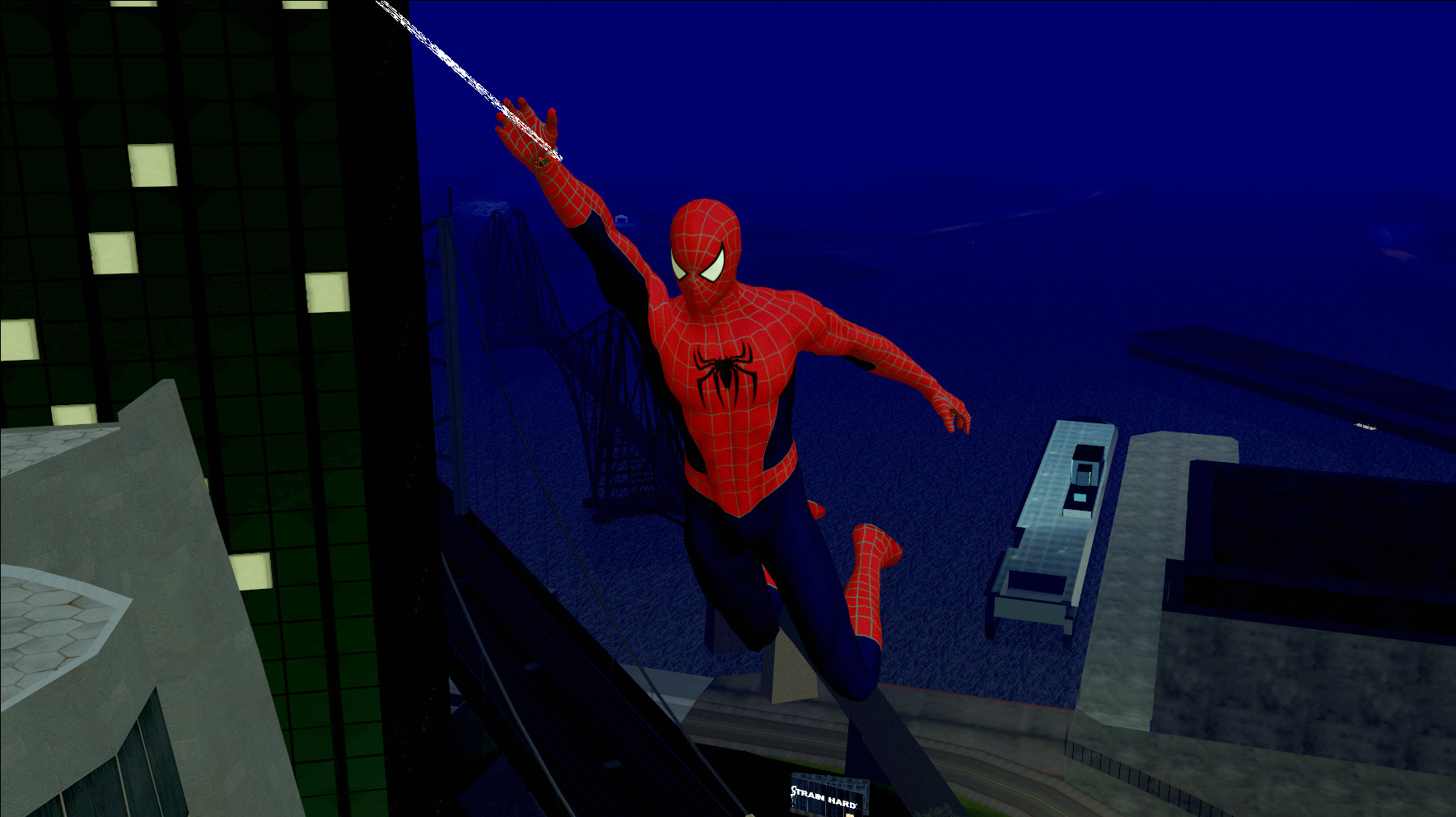 GTA San Andreas Spider-Man Web Of Shadows Remastered Pack Mod 