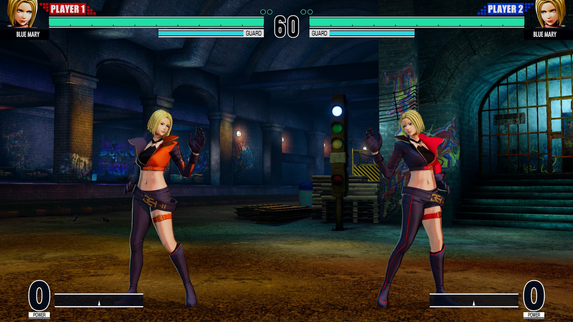 Blue Mary envy costume [The King of Fighters XV] [Mods]