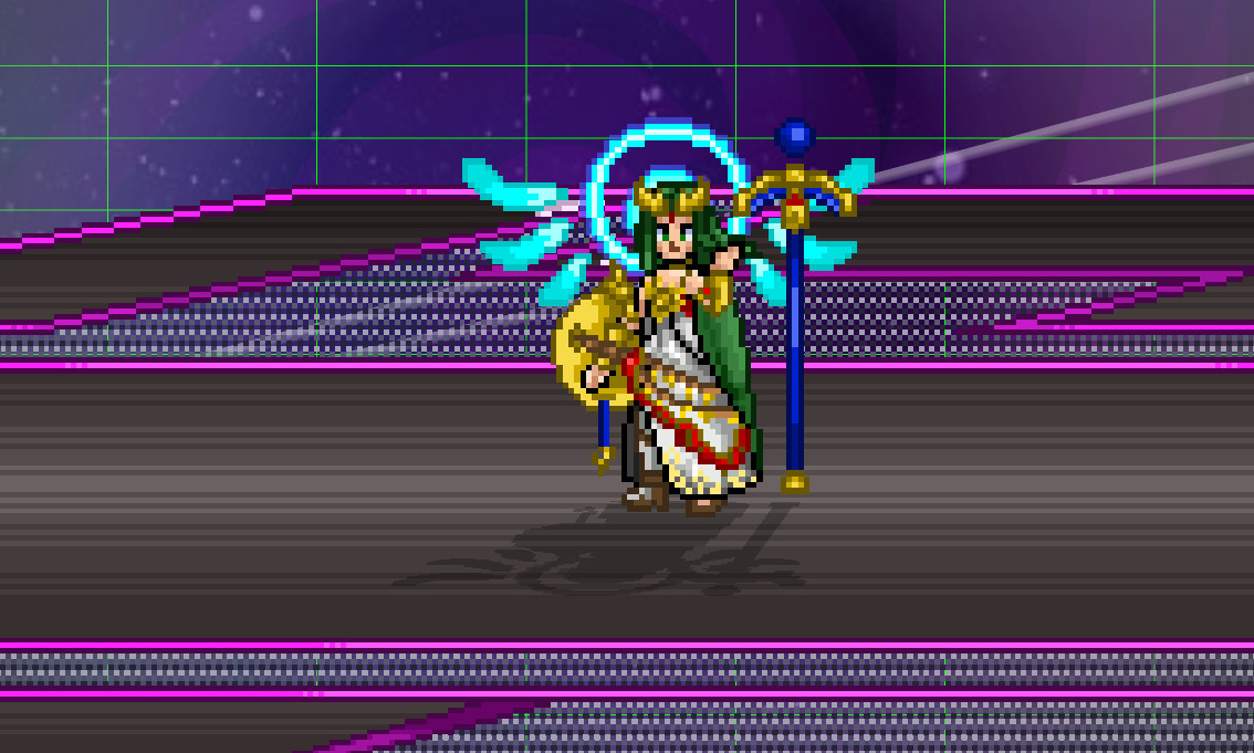 Palutena(Kid Icarus)[v0.9b/SSF2] [Super Smash Flash 2] [Mods]