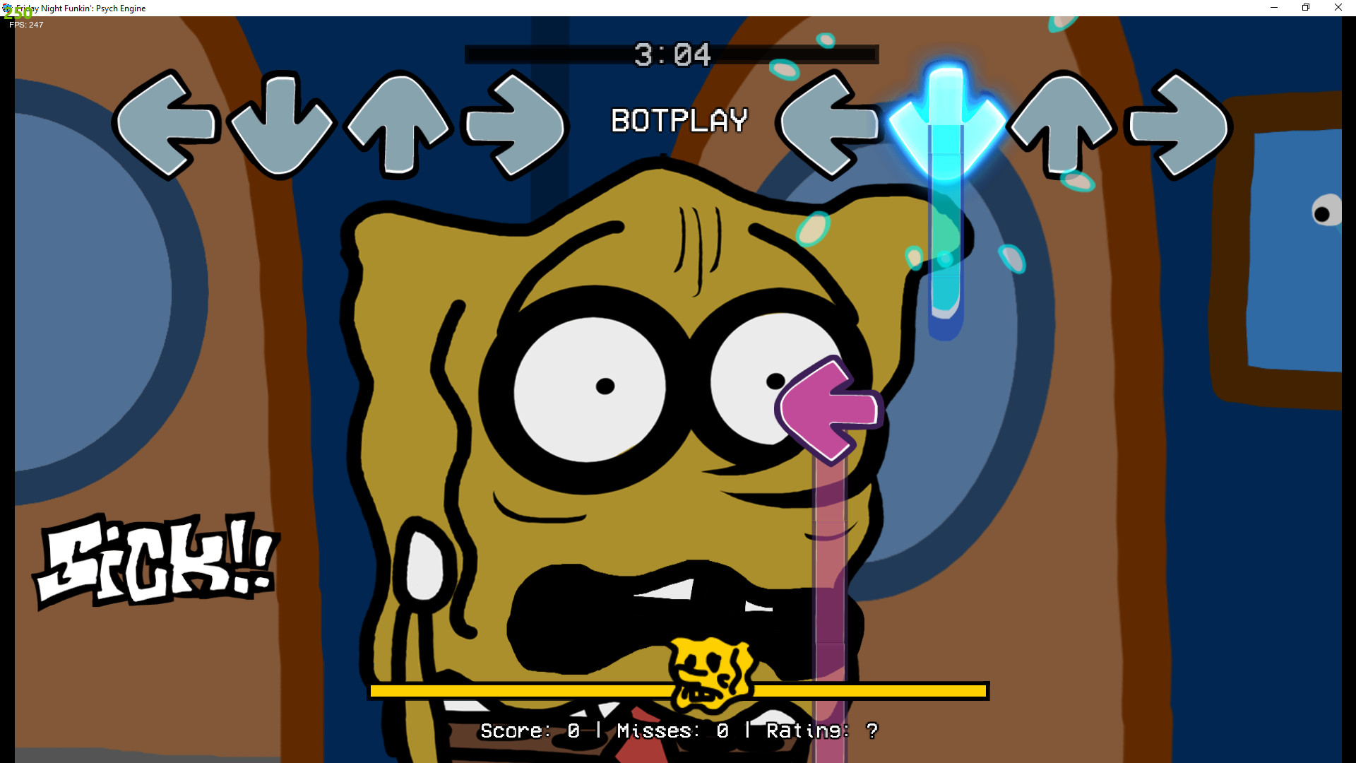 Spongebob Face [GameBanana] [Sprays]