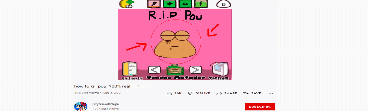 How to Kill Pou (creepypasta), Pou Wiki