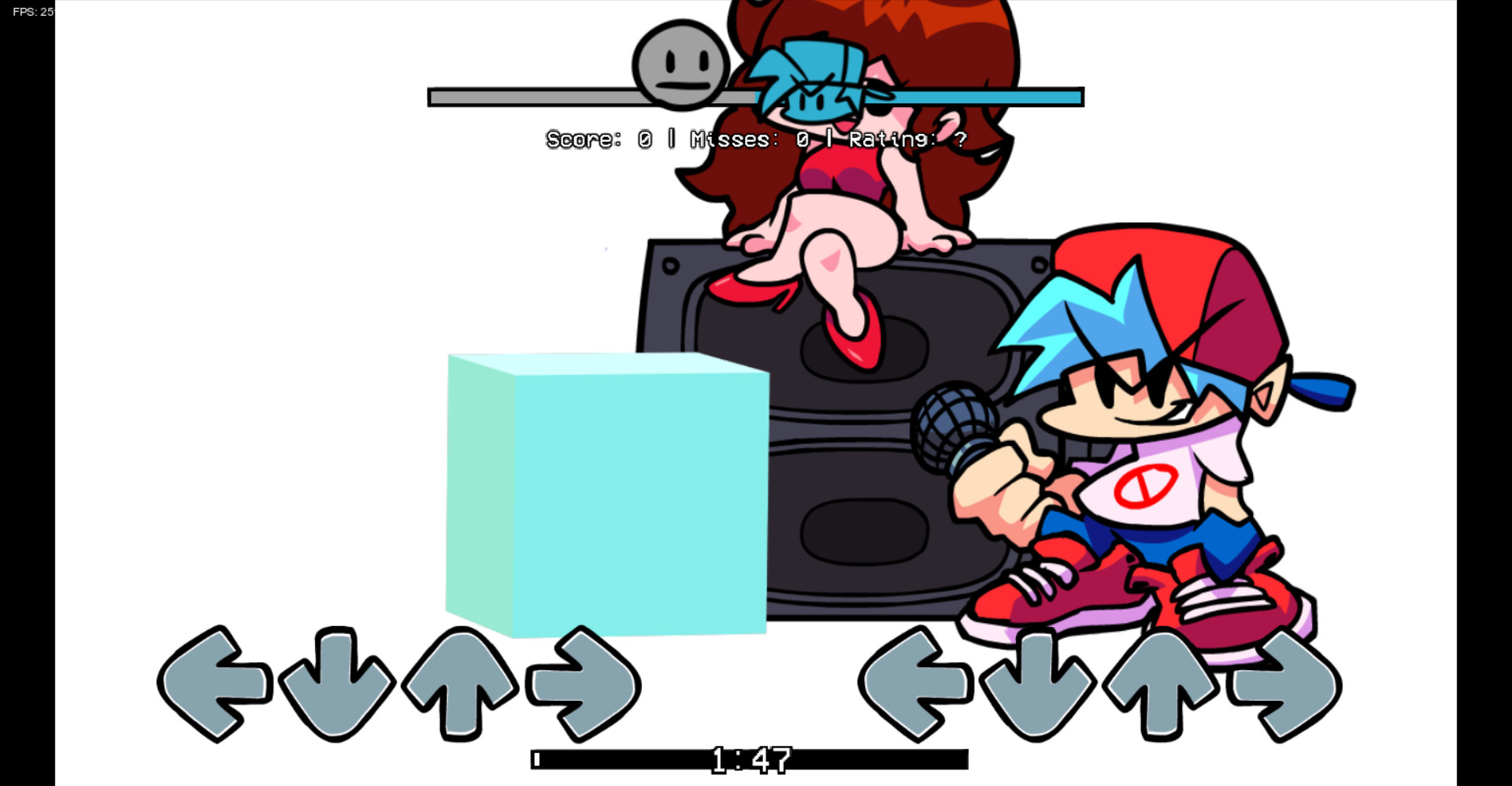 Vs Paint 3D Cube [Friday Night Funkin'] [Mods]