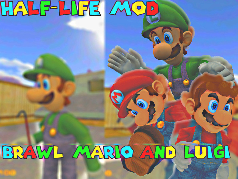 SSBB Mario and Luigi [Half-Life] [Mods]