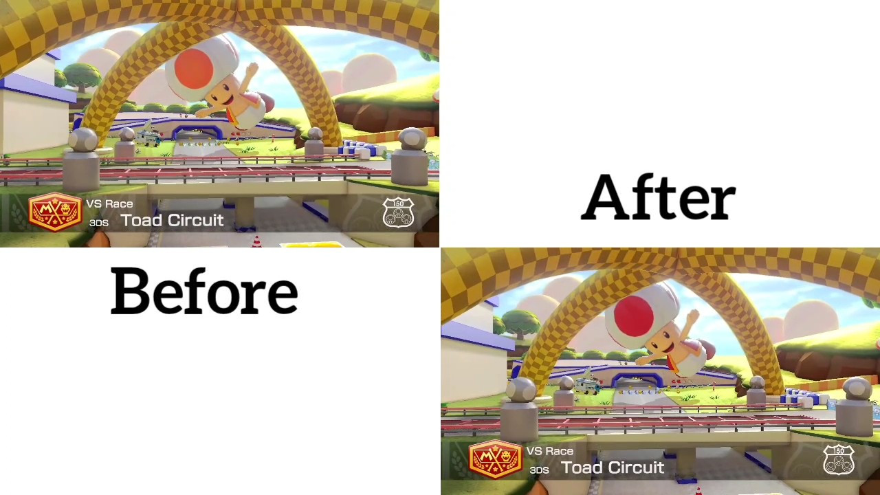 Improved 3ds Toad Circuit V3 Mario Kart 8 Deluxe Mods 8620