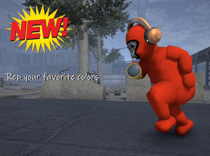 Gorilla Tag Player Skin [Slendytubbies III] [Mods]