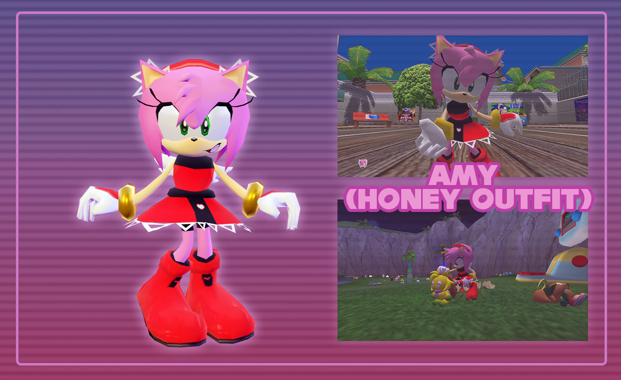 Amy Honey Outfit Sonic Adventure 2 Mods 6469