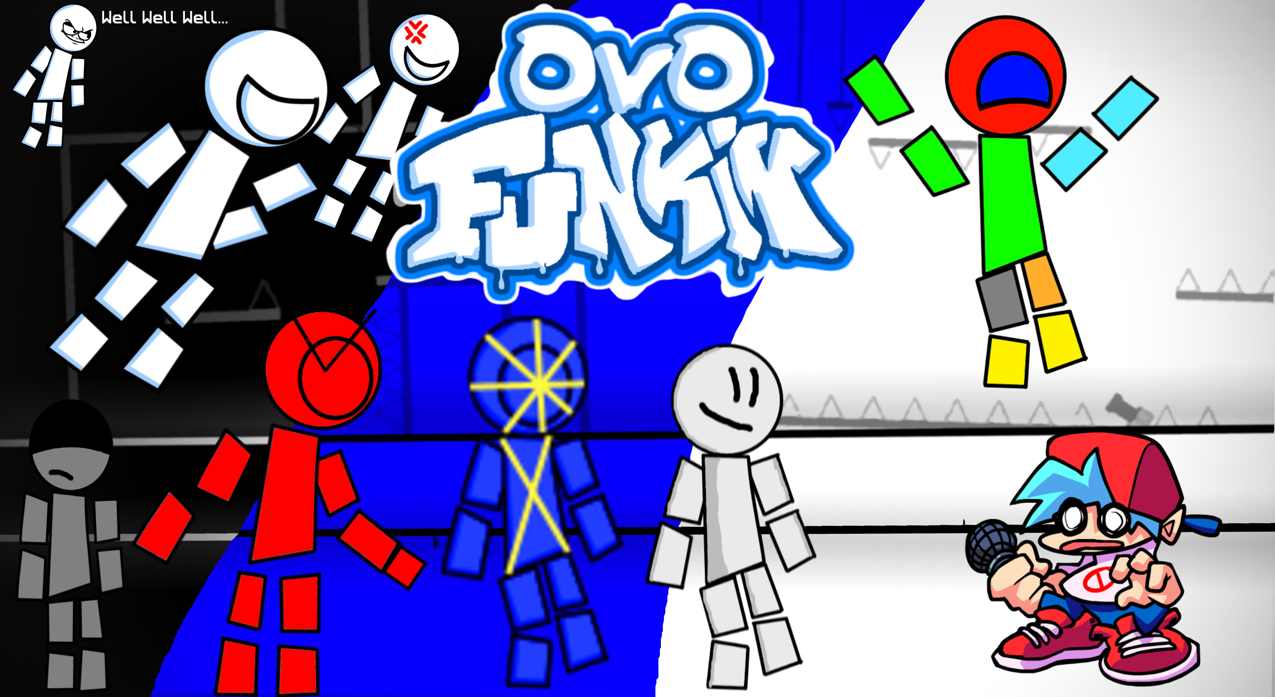 Thearchy but its a boss battle DOWNLOADABLE [Friday Night Funkin'] [Mods]