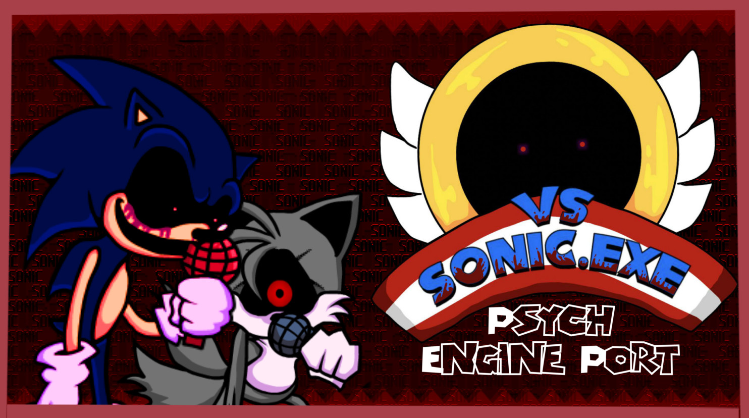 Vs Sonic.exe Psych Engine Port [Friday Night Funkin'] [Mods]