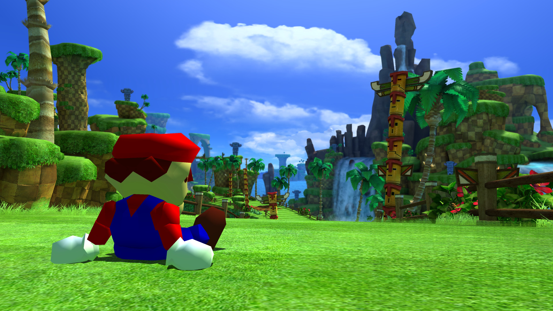 mario and sonic generations