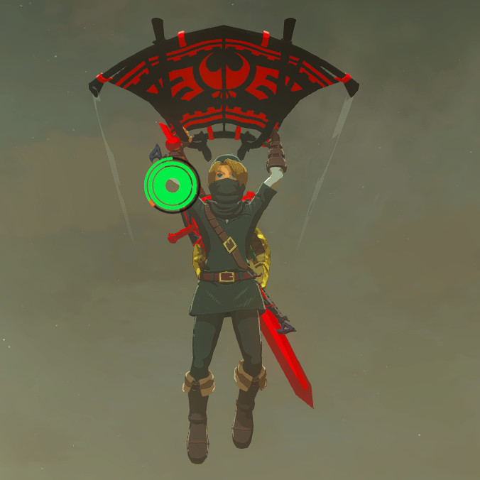 Three Different Paraglider Design [The Legend of Zelda Breath of the
