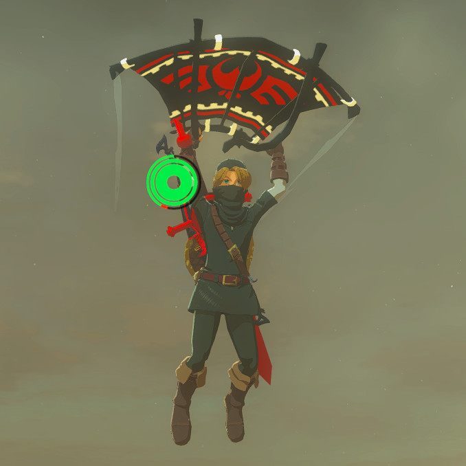 Three Different Paraglider Design [The Legend of Zelda Breath of the