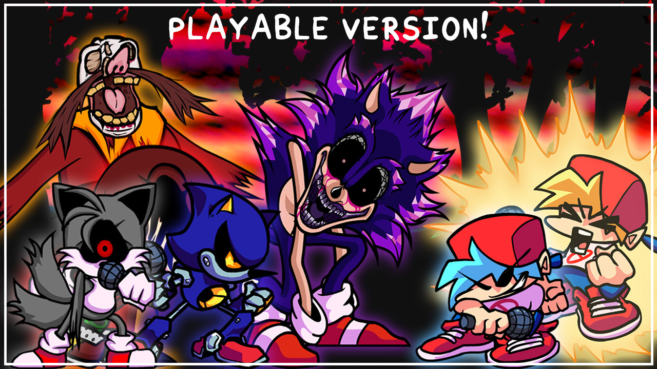 FNF VS Sonic.exe Cove - Triple Trouble But It's The Remake 