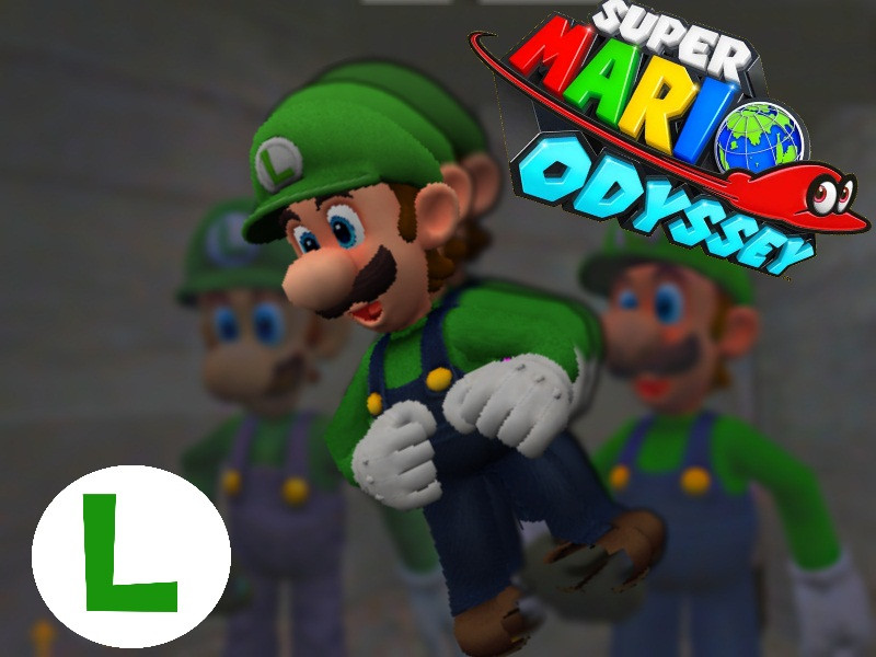 Super Mario Odyssey Luigi [HalfLife] [Mods]