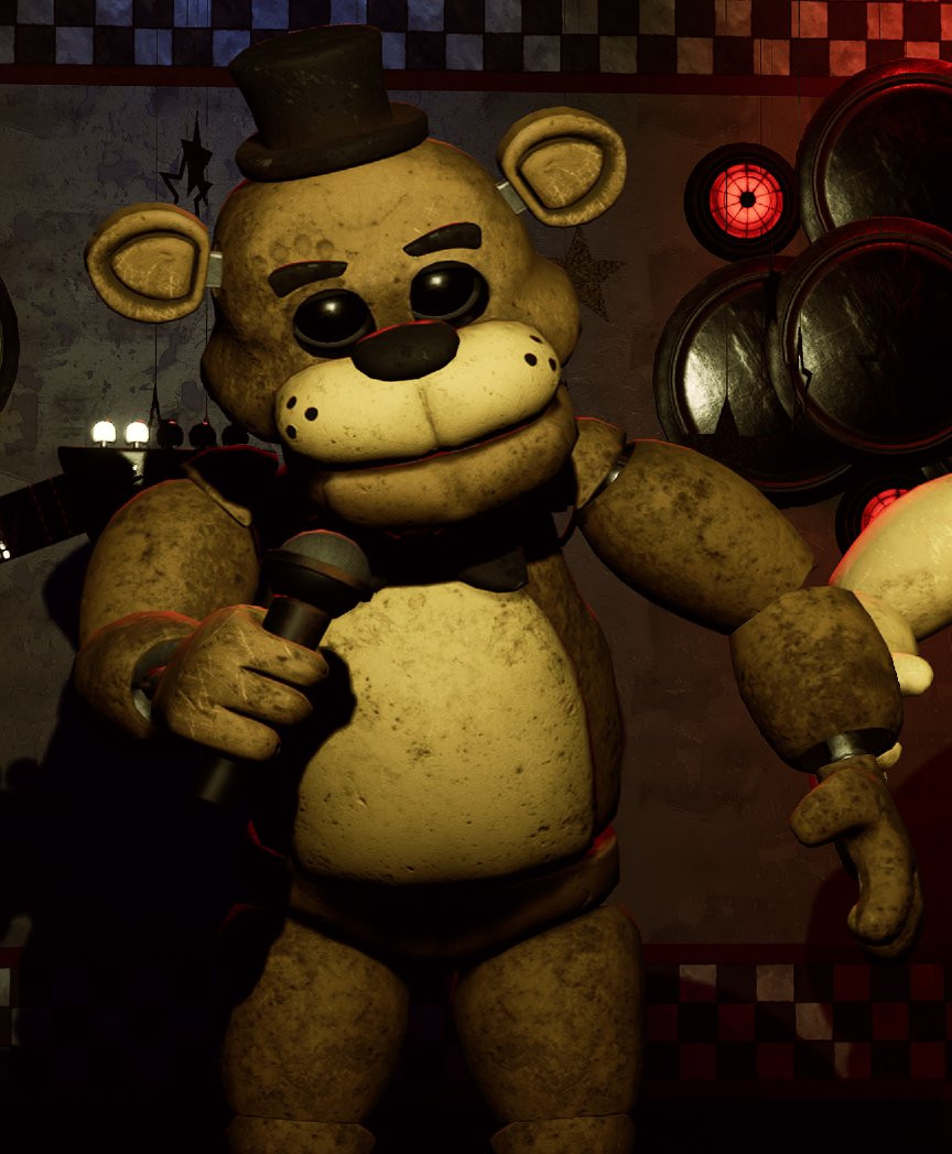 New Golden Freddy! Killer Golden Freddy in FNaF 1 (Mod) 