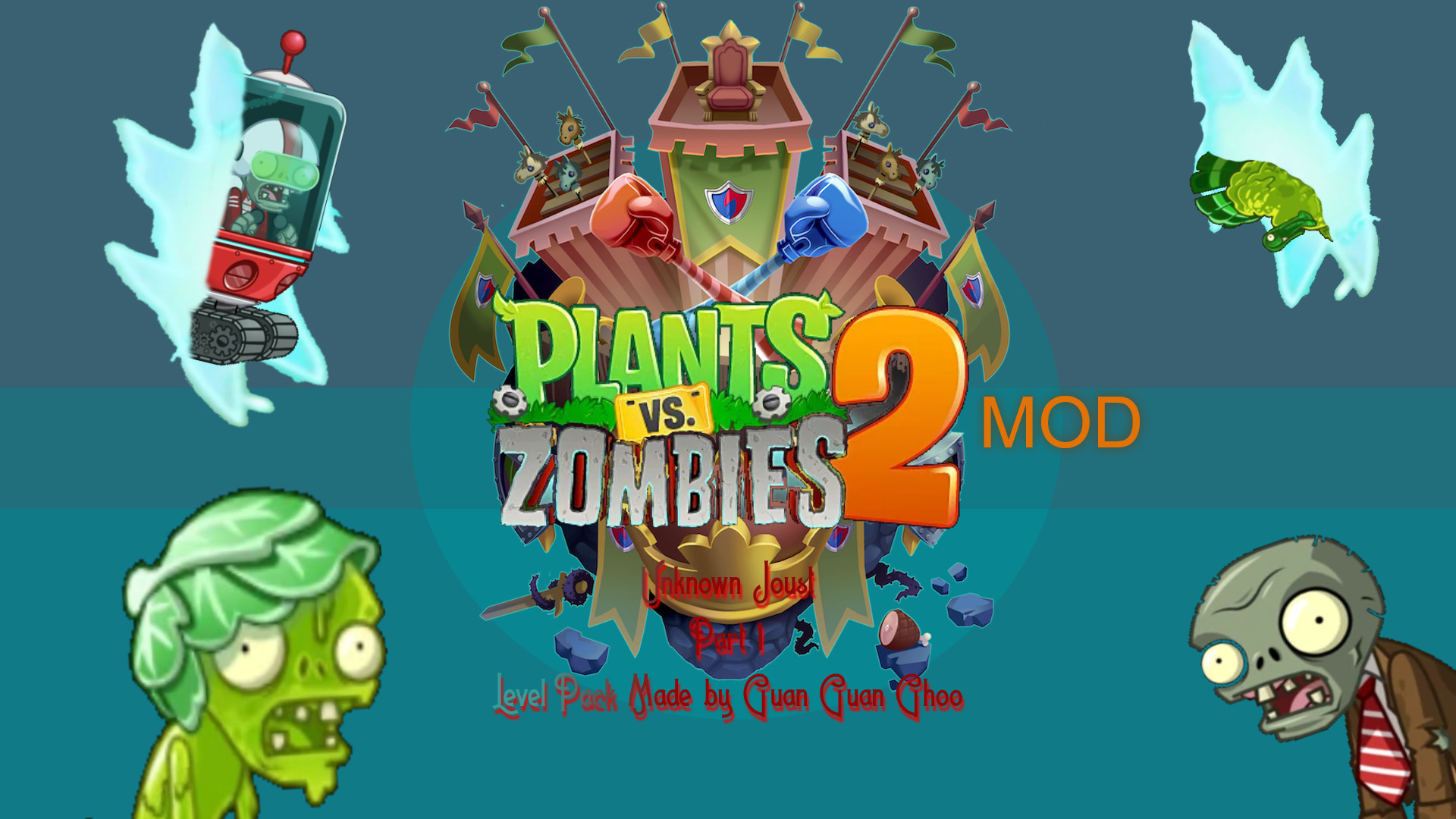 PLANTS VS ZOMBIES 100% MOD PLANTS VS ZOMBIES 2 